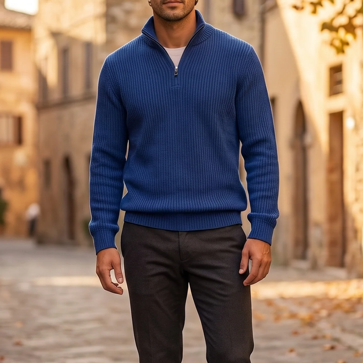 Fabio | Maglione con Zip Comodo