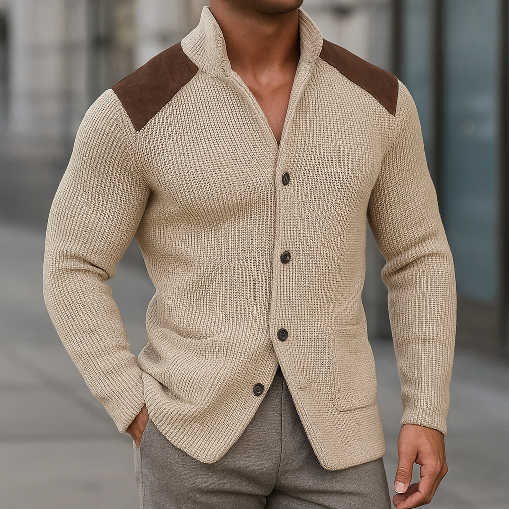 Antonio | Blazer in Maglia Testurizzata