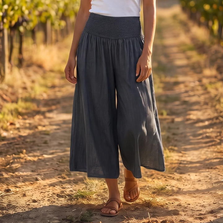 Elisa | Pantaloni a Gamba Larga