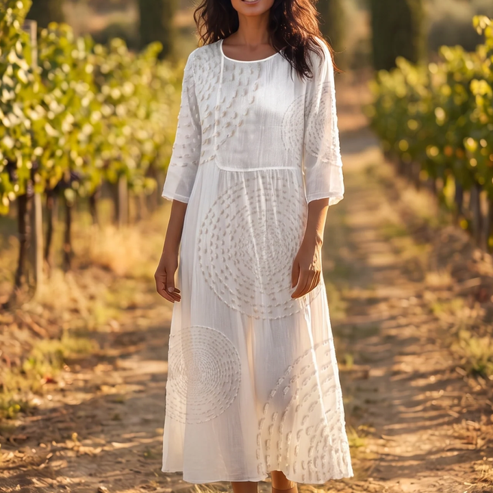 Serena | Abito Estivo Ricamato