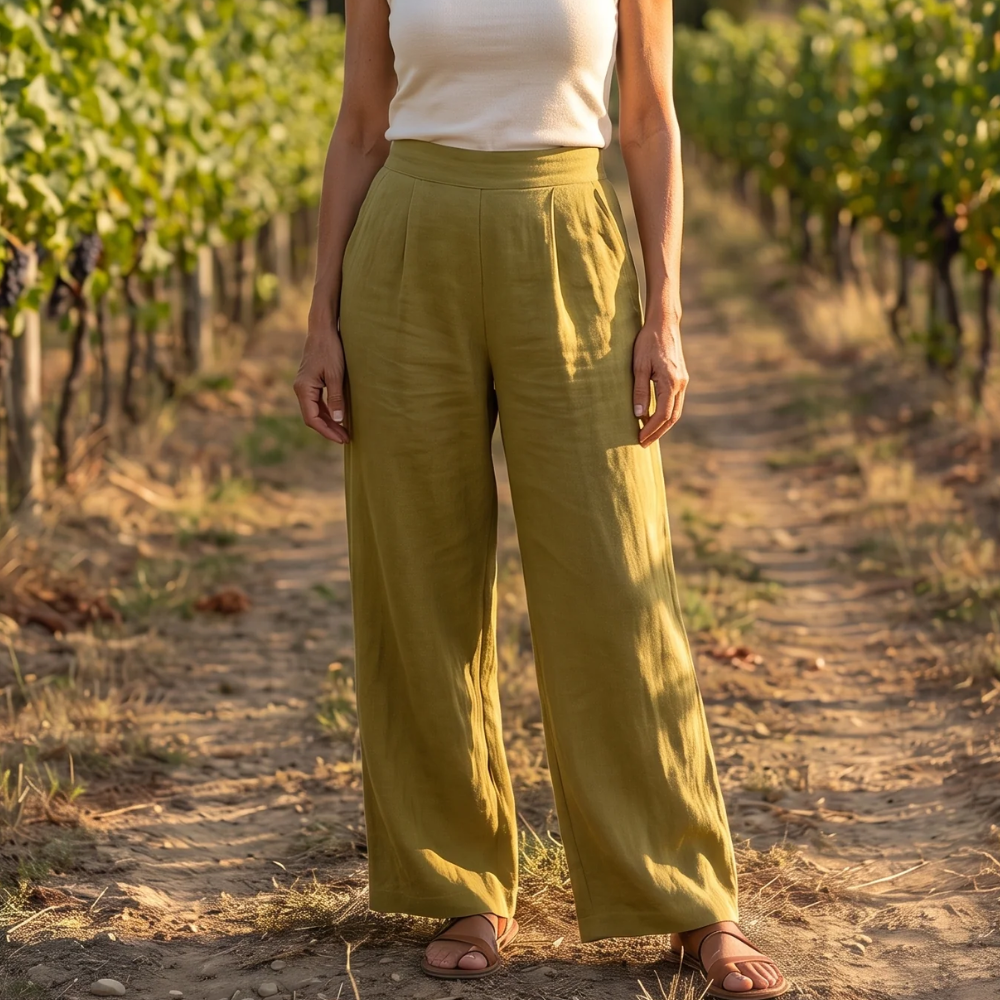 Giulia | Silhouette Fluida Cotone e Lino