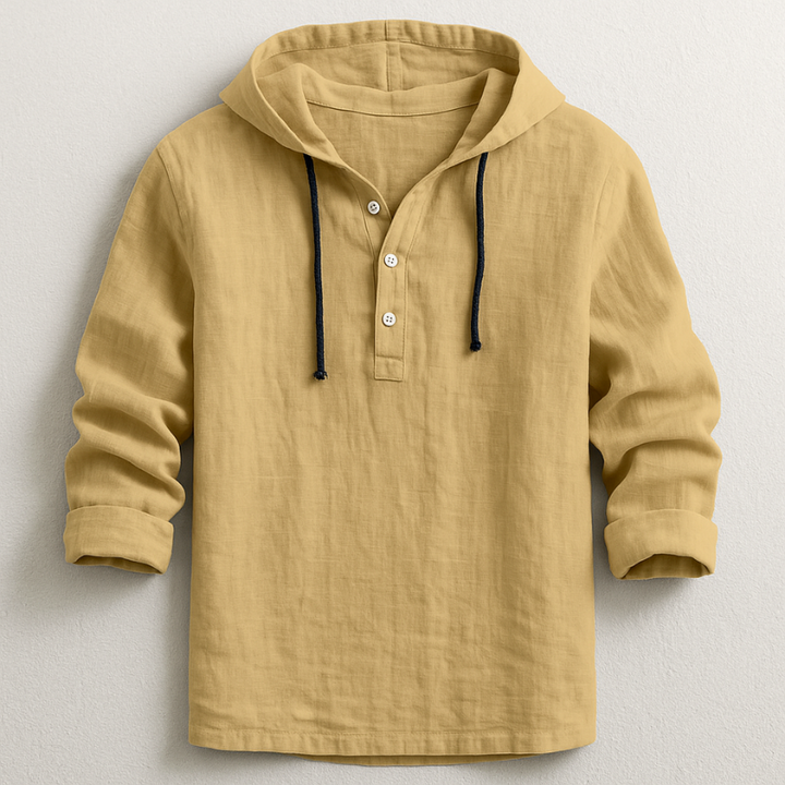 Stefano | Camicia Cotone con Cappuccio