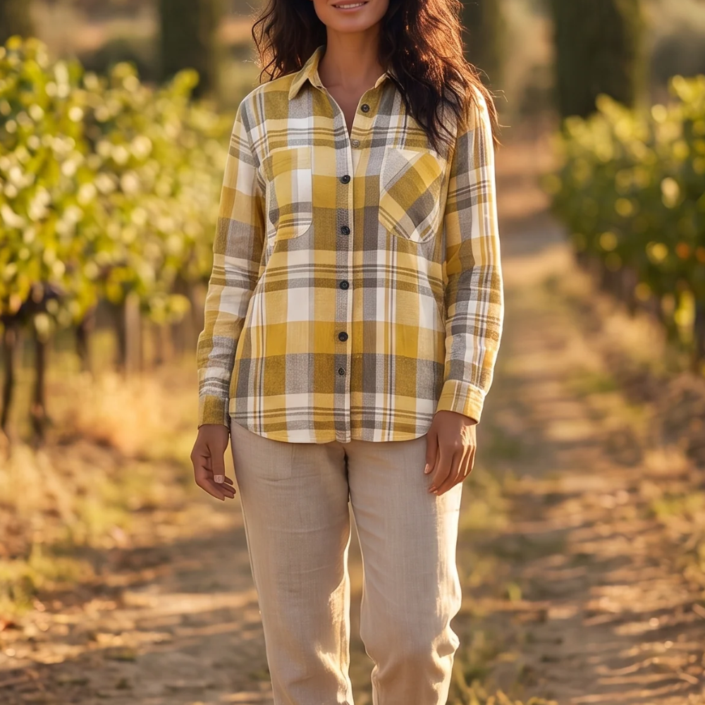 Francesca | Camicia Estiva a Maniche Lunghe