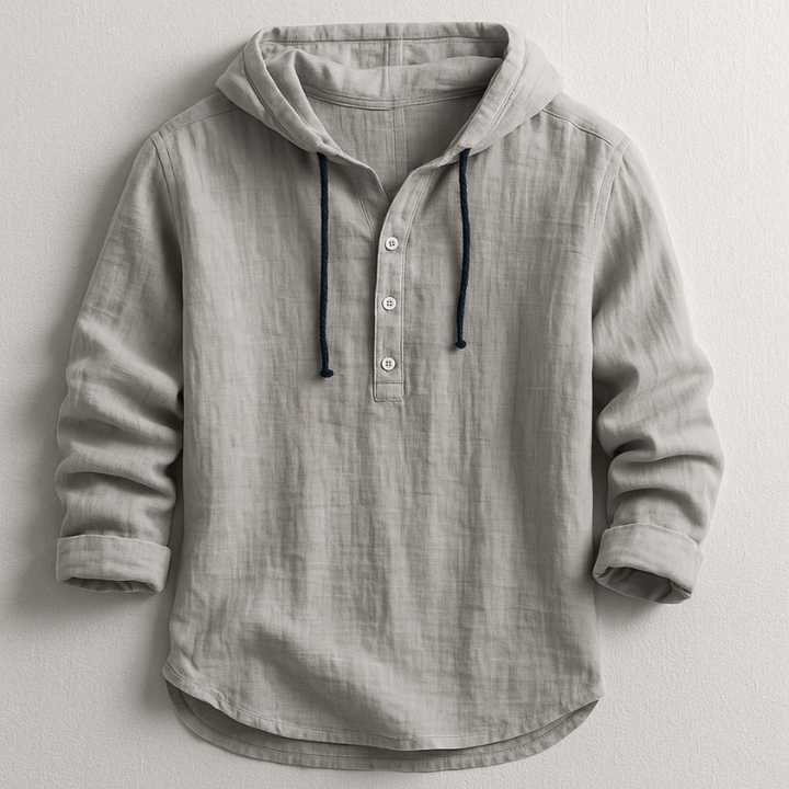 Stefano | Camicia Cotone con Cappuccio