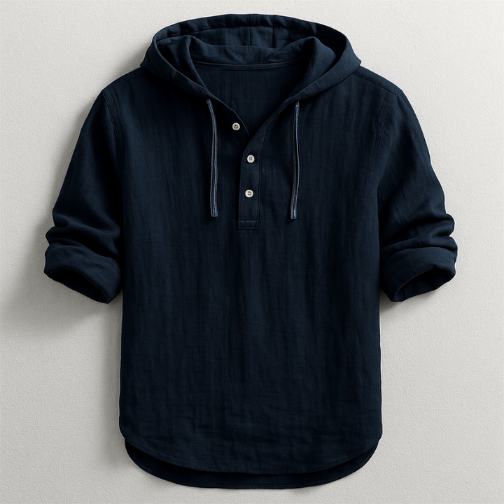 Stefano | Camicia Cotone con Cappuccio