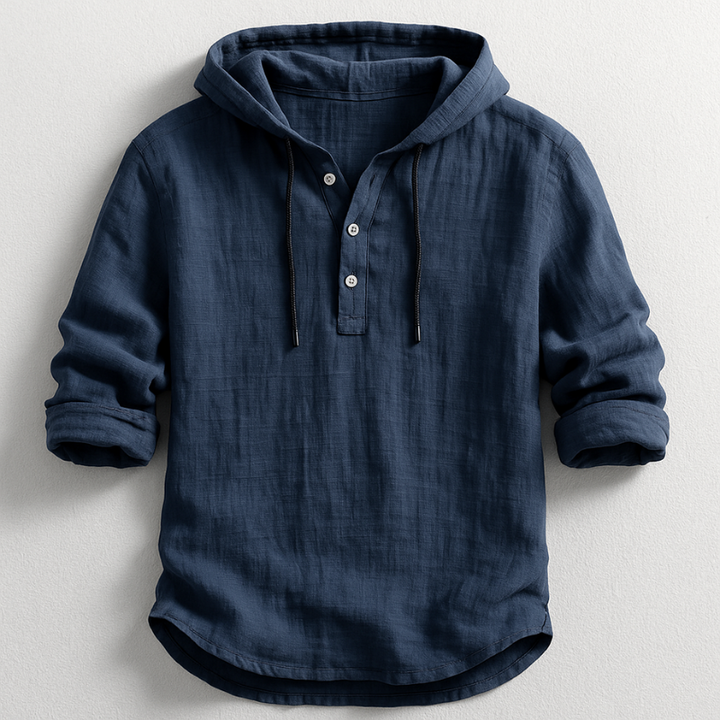 Stefano | Camicia Cotone con Cappuccio
