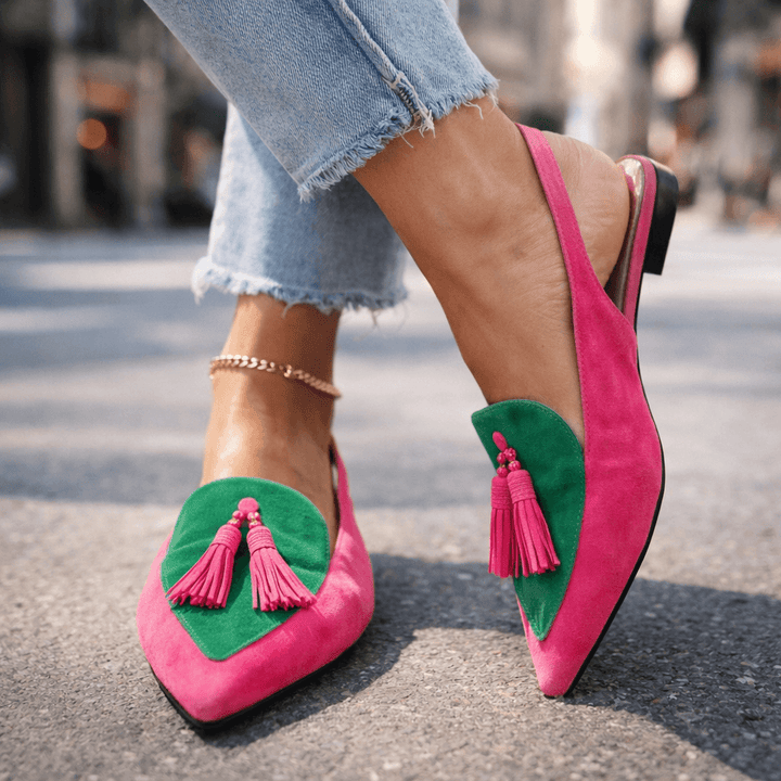 Giorgia | Sandali Eleganti con Nappe