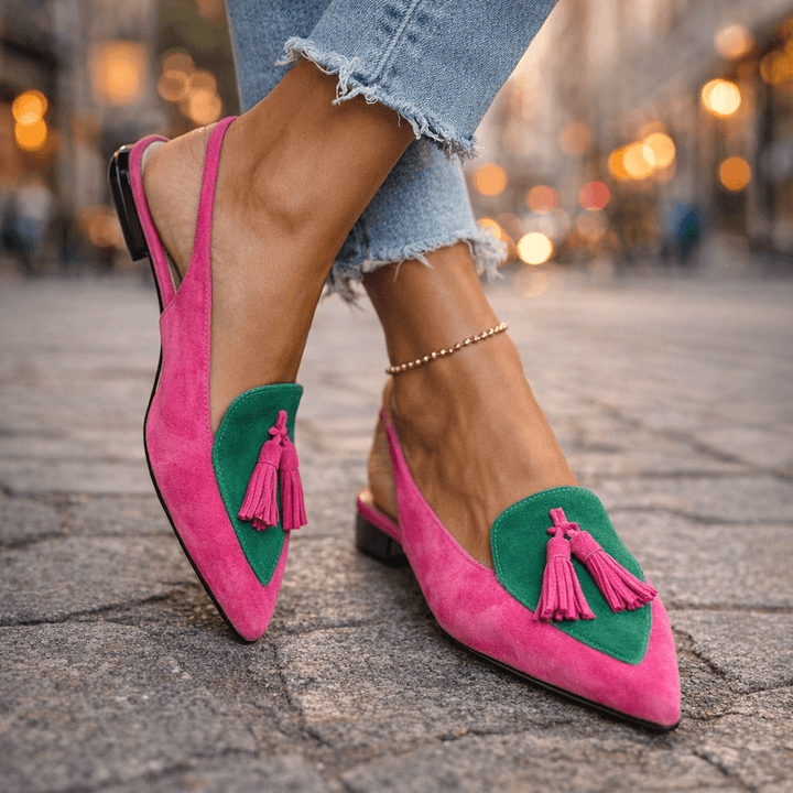 Giorgia | Sandali Eleganti con Nappe