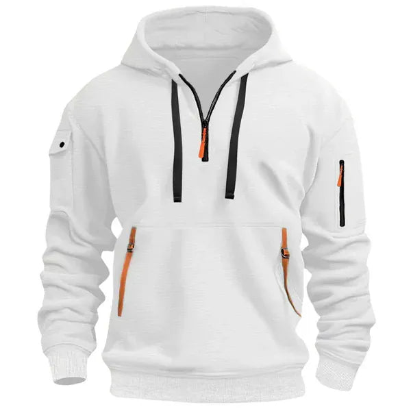 Fabio | Felpa Utility Mezza Zip