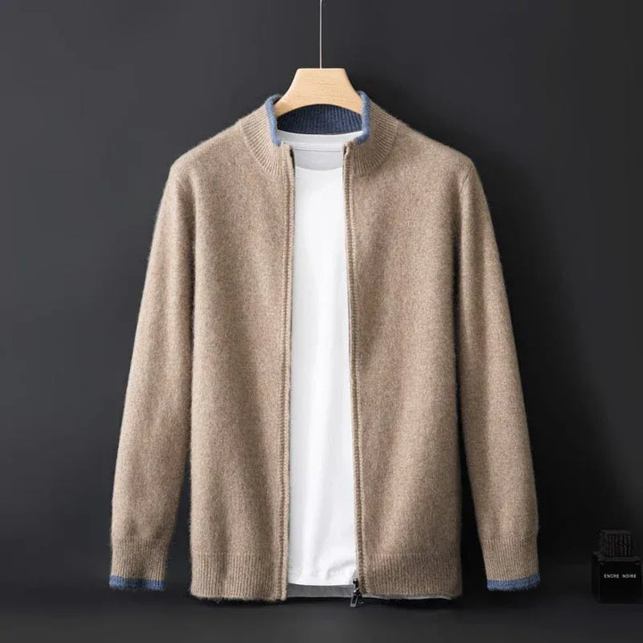 Raffaele | Cardigan Zip Elegante Leggero