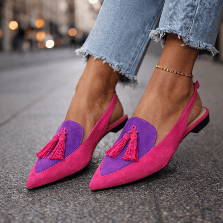 Giorgia | Sandali Eleganti con Nappe