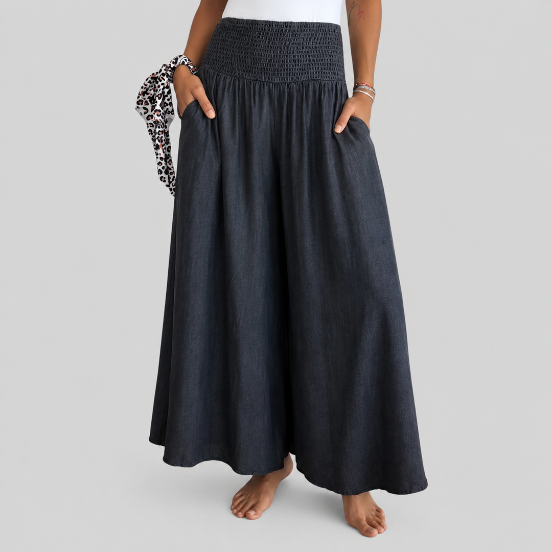 Elisa | Pantaloni a Gamba Larga