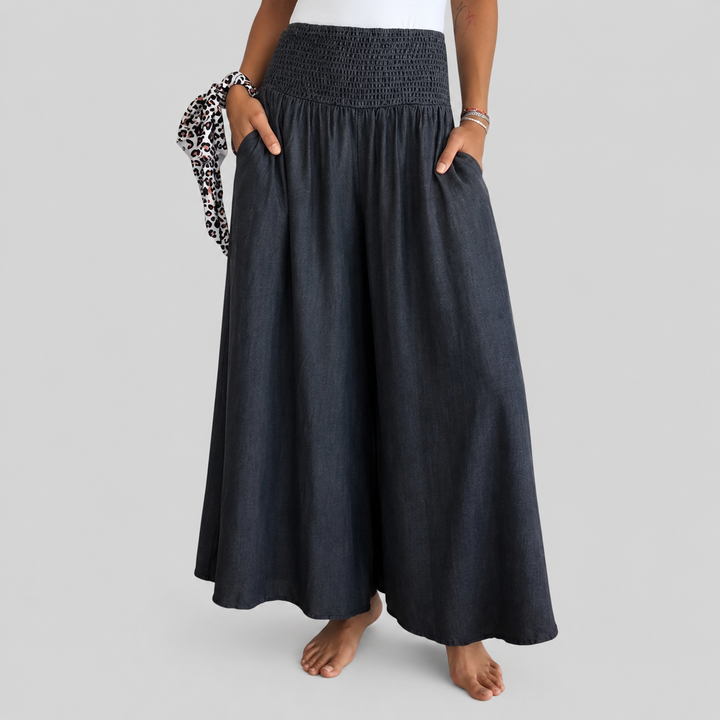 Elisa | Pantaloni a Gamba Larga