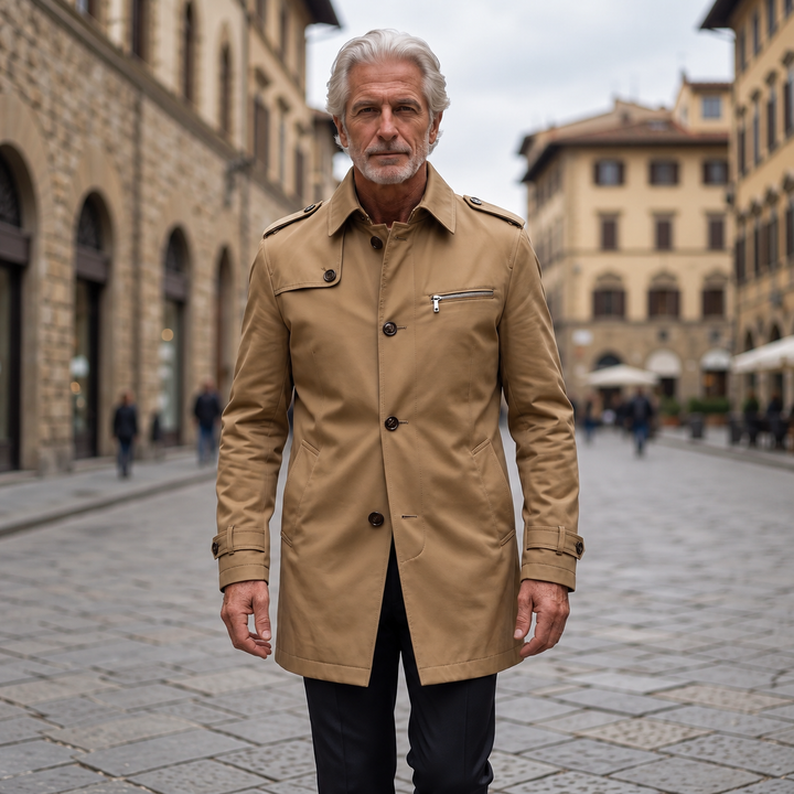 Edoardo | Trench Elegante Multitasche