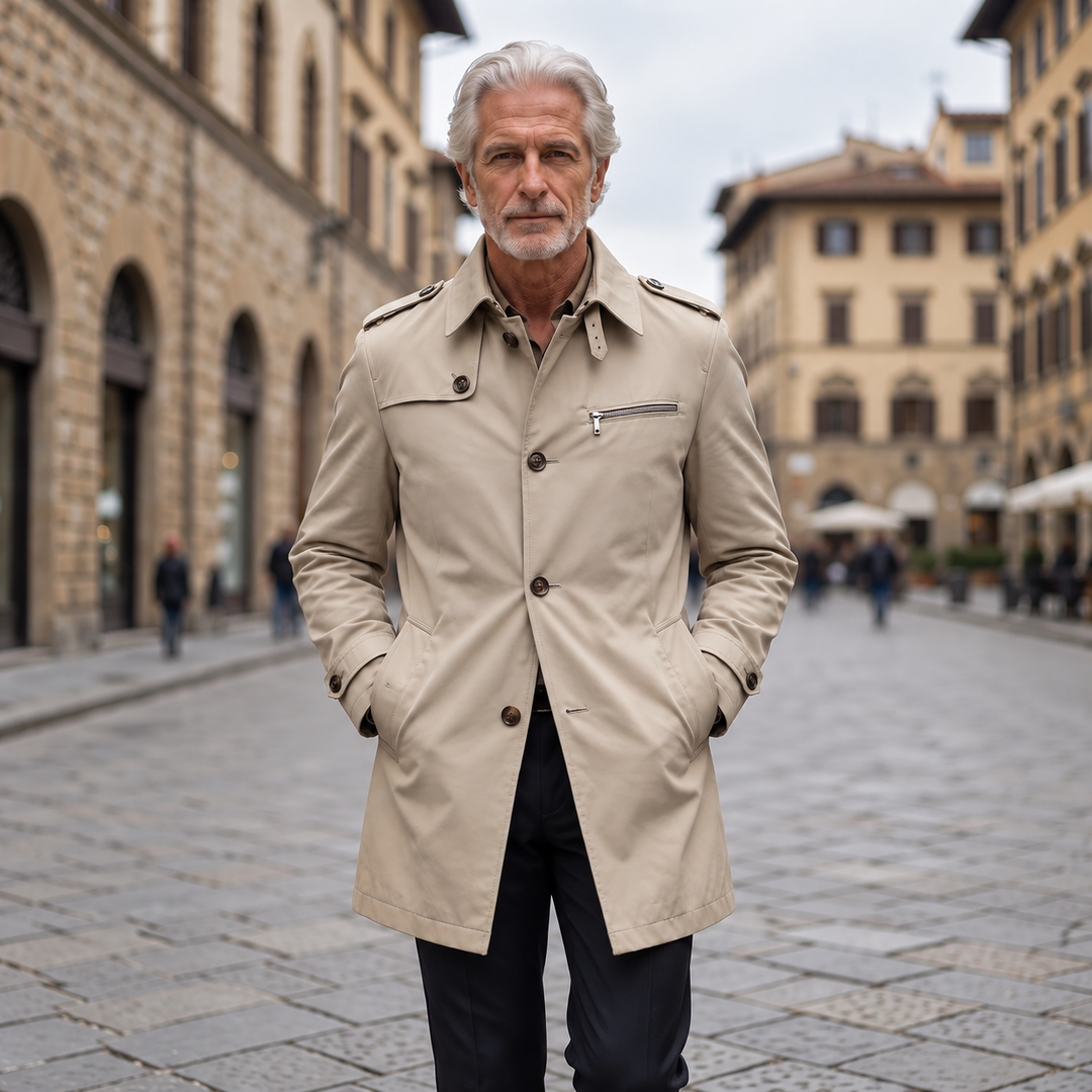 Edoardo | Trench Elegante Multitasche
