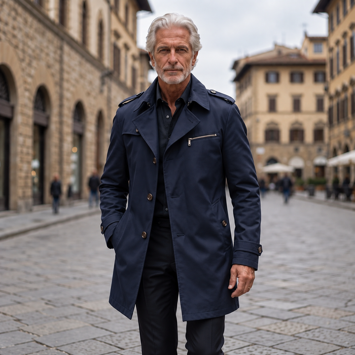 Edoardo | Trench Elegante Multitasche