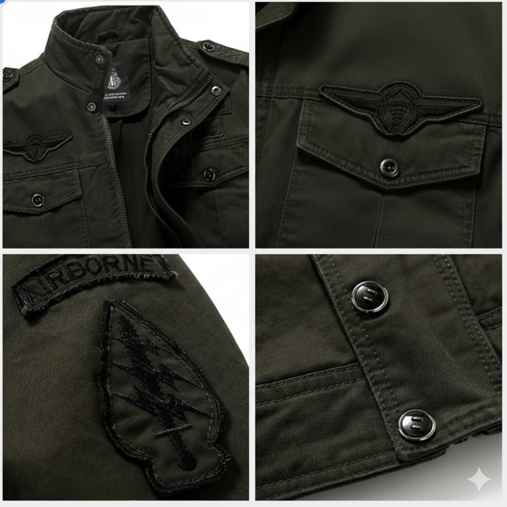 Marcello | Giacca Militare Strutturata