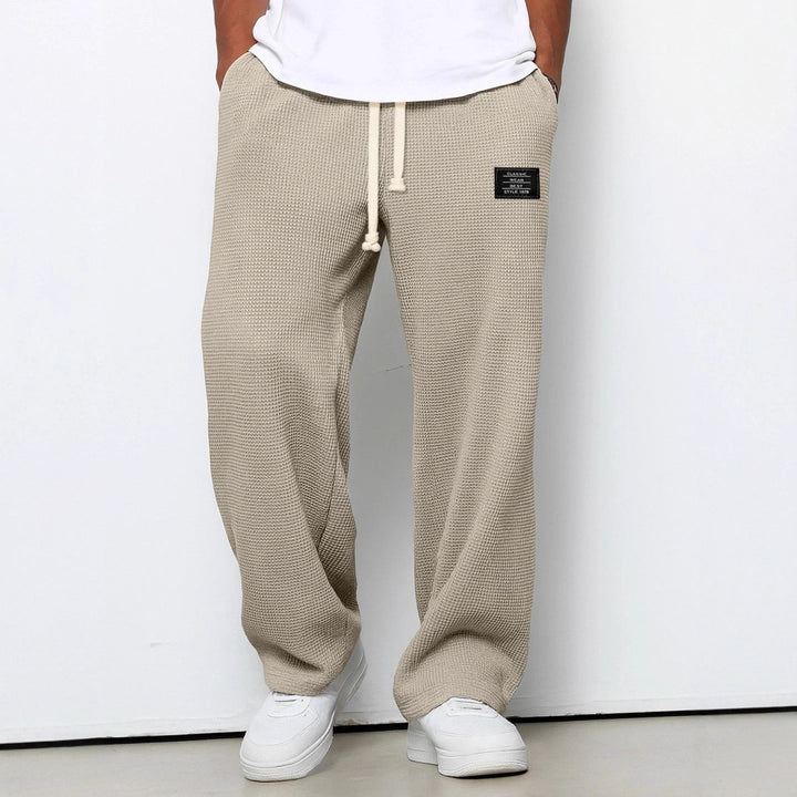 Daniele | Pantaloni con Coulisse Waffle