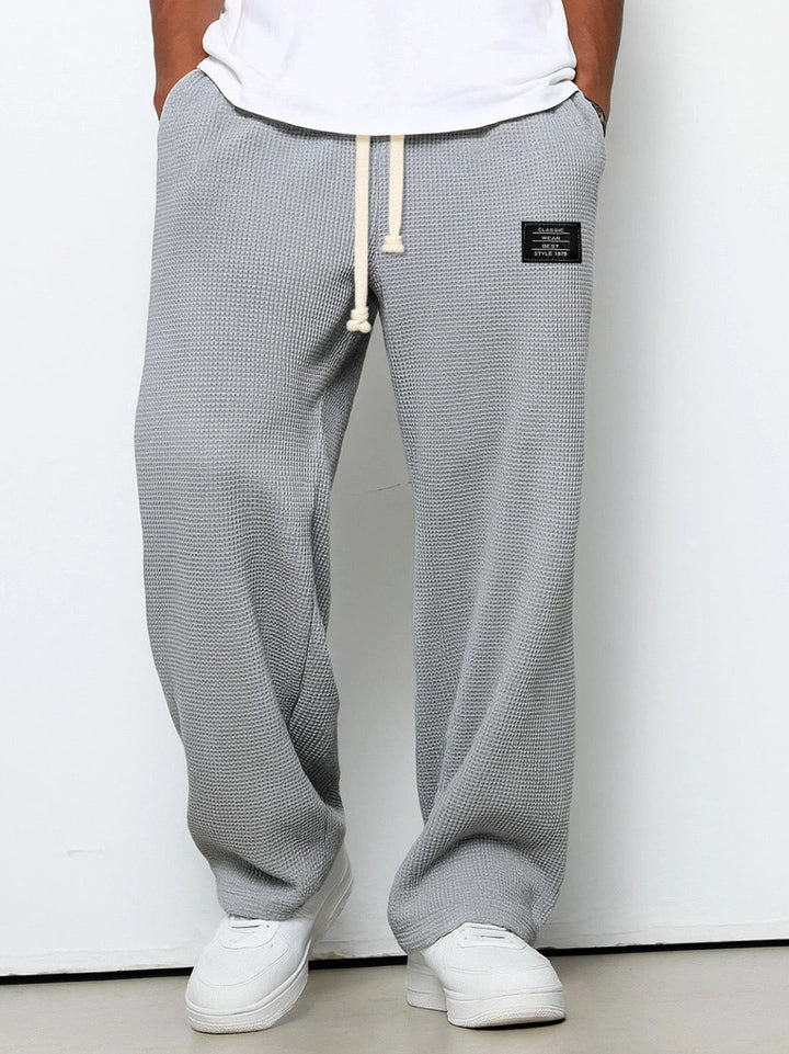 Daniele | Pantaloni con Coulisse Waffle