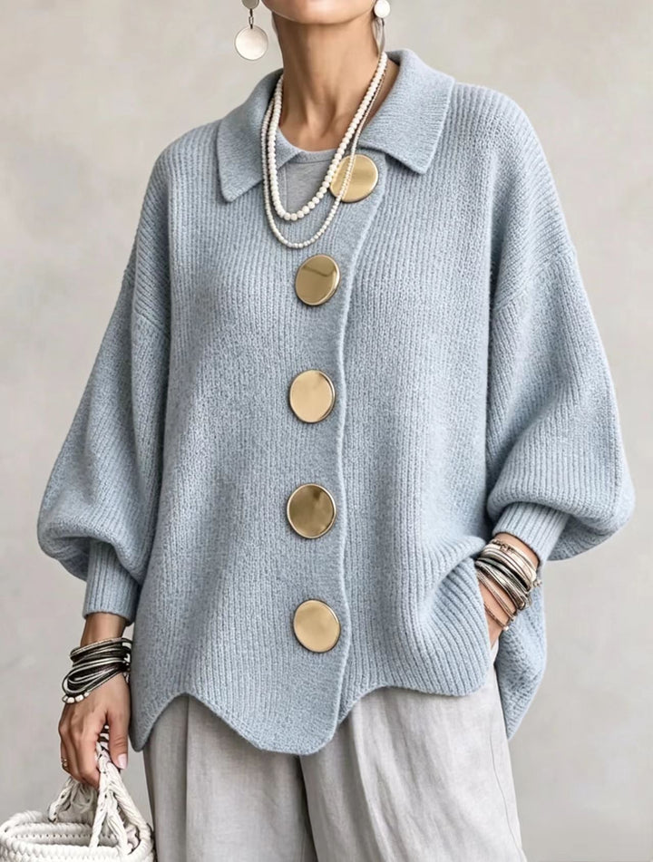 Isadora | Cardigan Oversize con Bottoni