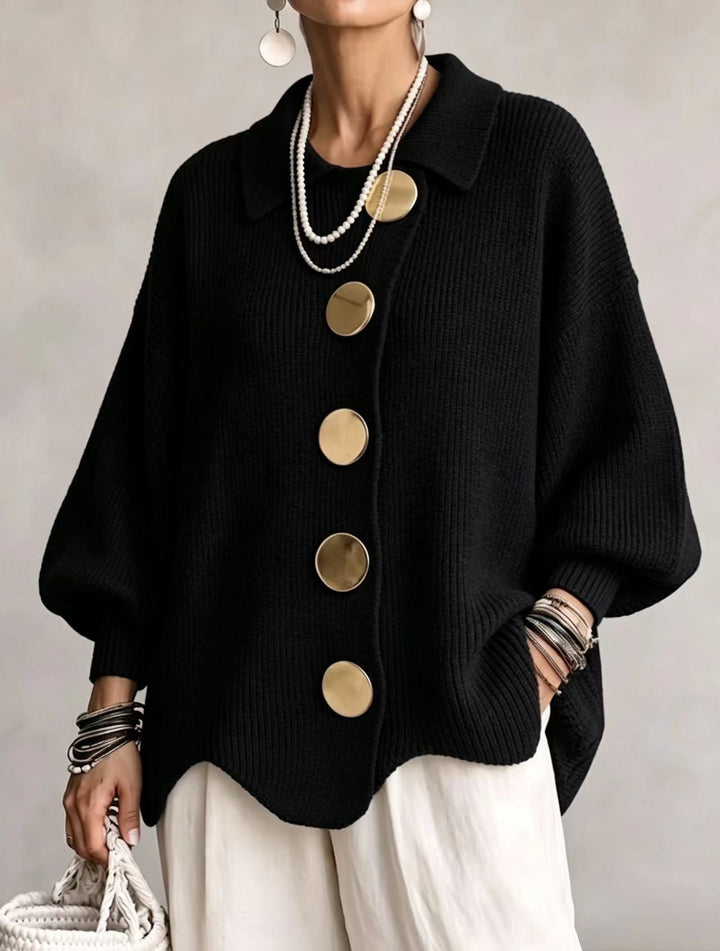 Isadora | Cardigan Oversize con Bottoni