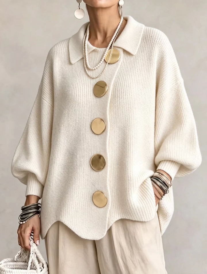 Isadora | Cardigan Oversize con Bottoni