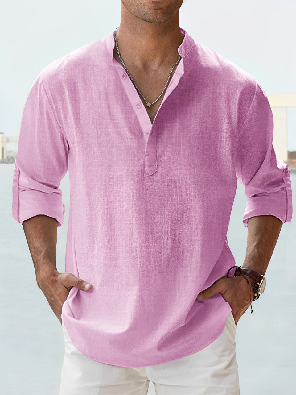 Massimo | Camicia di Lino Estiva
