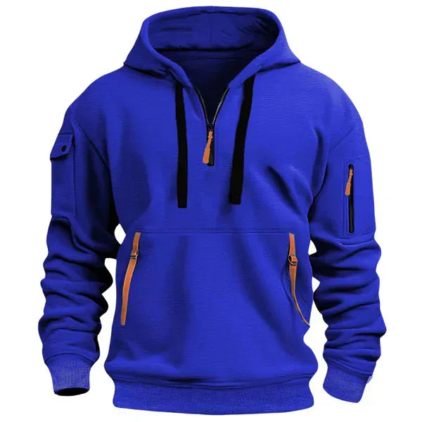 Fabio | Felpa Utility Mezza Zip