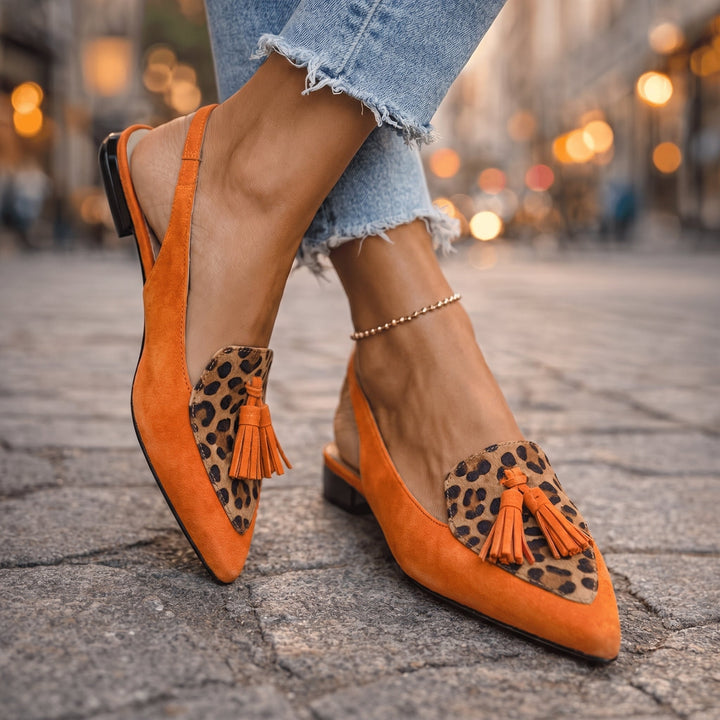 Giorgia | Sandali Eleganti con Nappe
