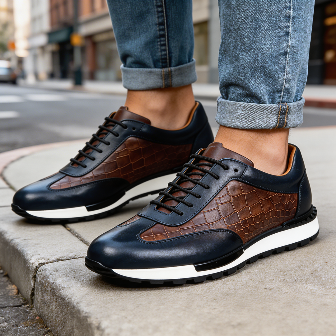 Enrico | Sneakers in Pelle Eleganti