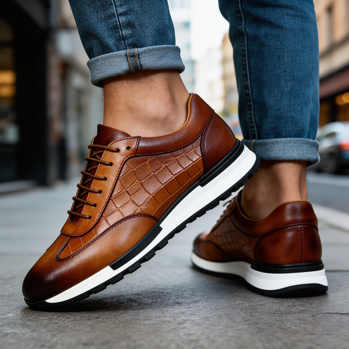 Enrico | Sneakers in Pelle Eleganti