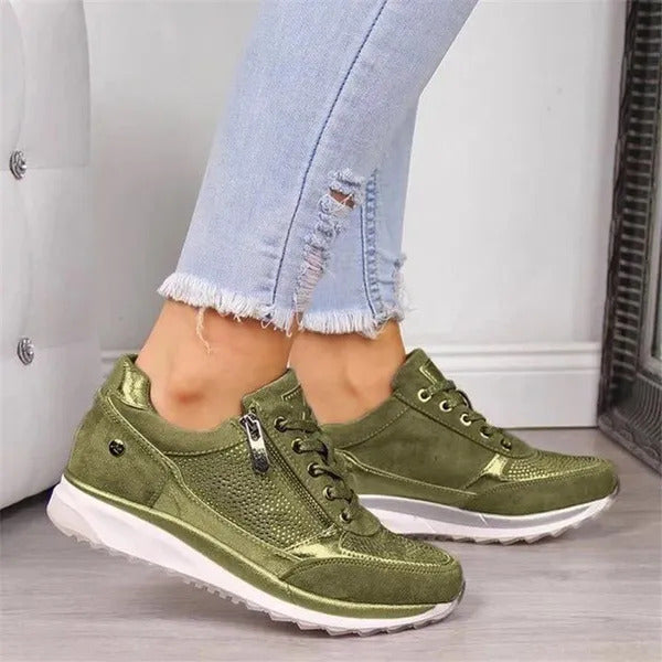 Martina | Sneakers Comode con Zip