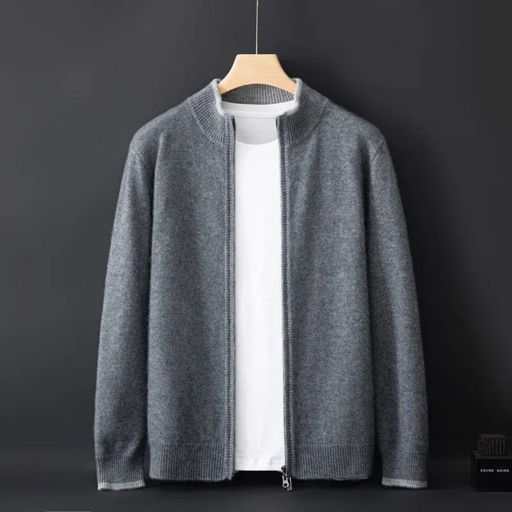 Raffaele | Cardigan Zip Elegante Leggero