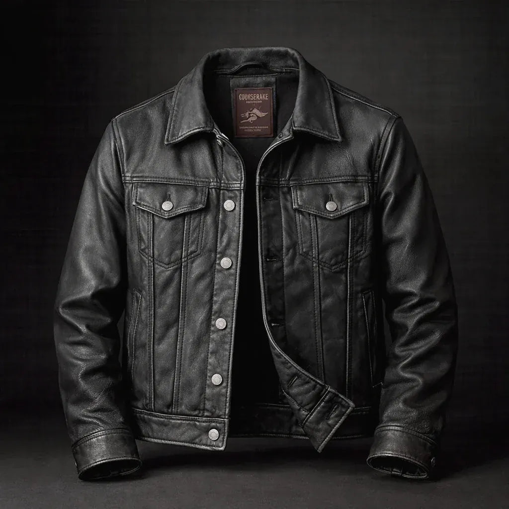 Matteo | Giacca Vintage Stile Trucker