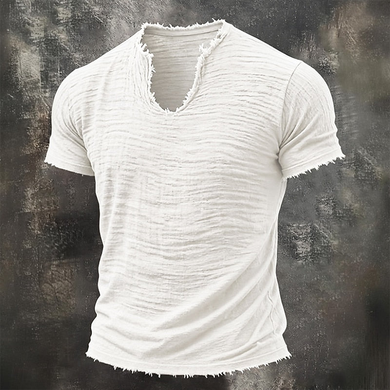 Ettore | T-shirt Vintage Scollo V