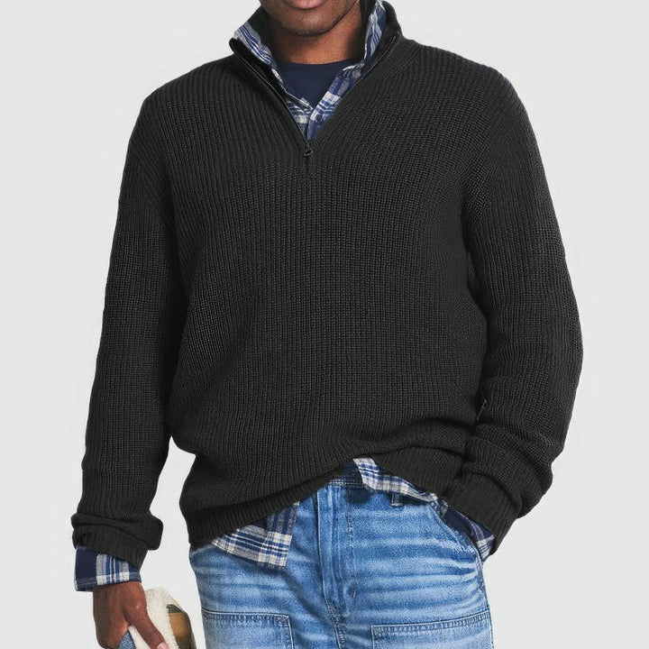 Fabio | Maglione con Zip Comodo