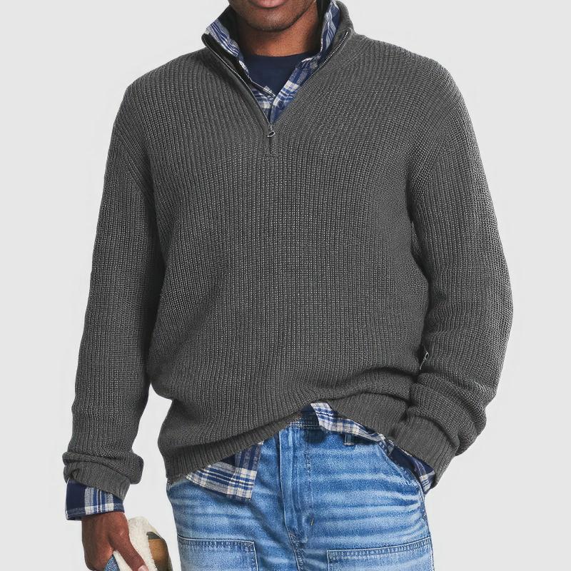 Fabio | Maglione con Zip Comodo