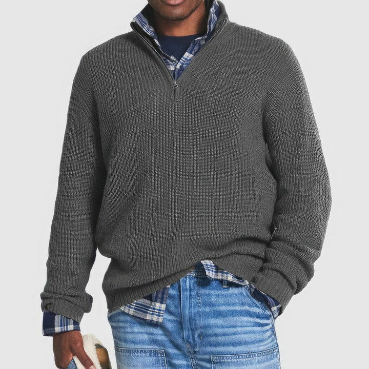 Fabio | Maglione con Zip Comodo