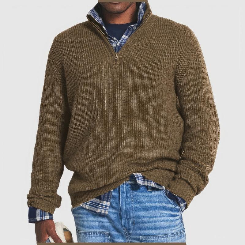 Fabio | Maglione con Zip Comodo