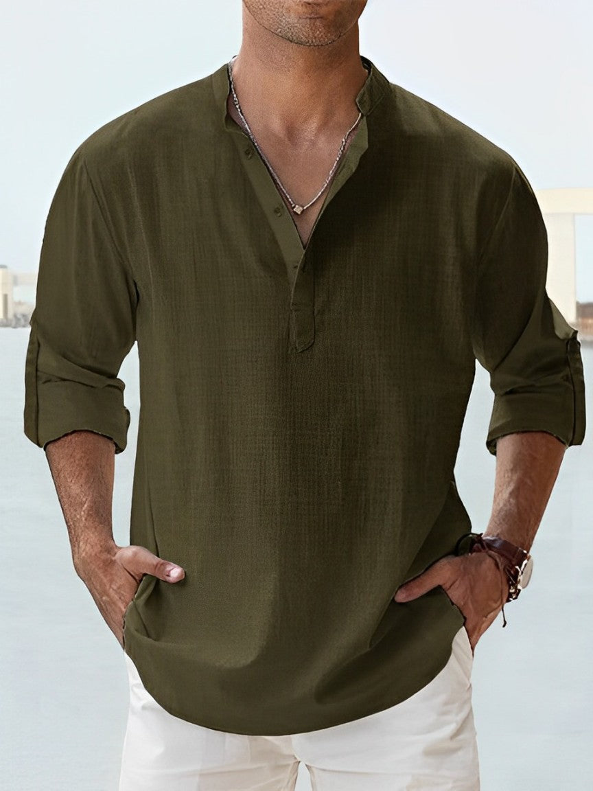 Massimo | Camicia di Lino Estiva