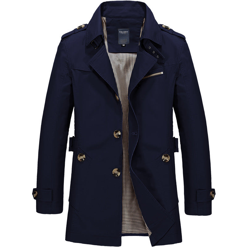 Edoardo | Trench Elegante Multitasche