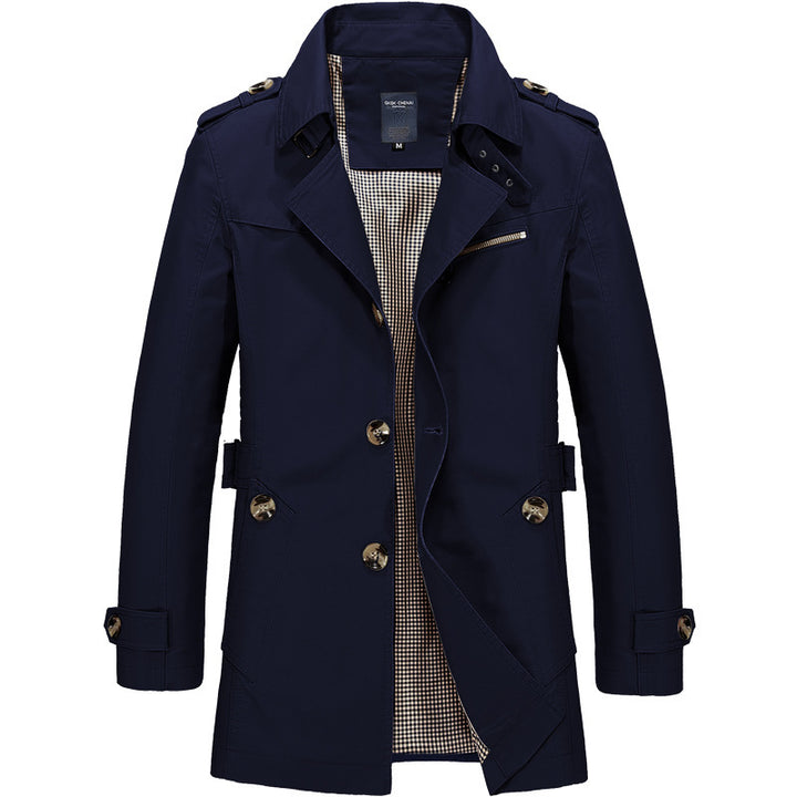 Edoardo | Trench Elegante Multitasche