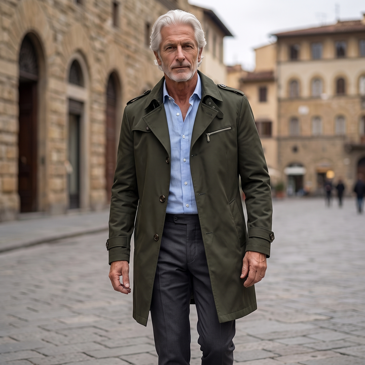 Edoardo | Trench Elegante Multitasche