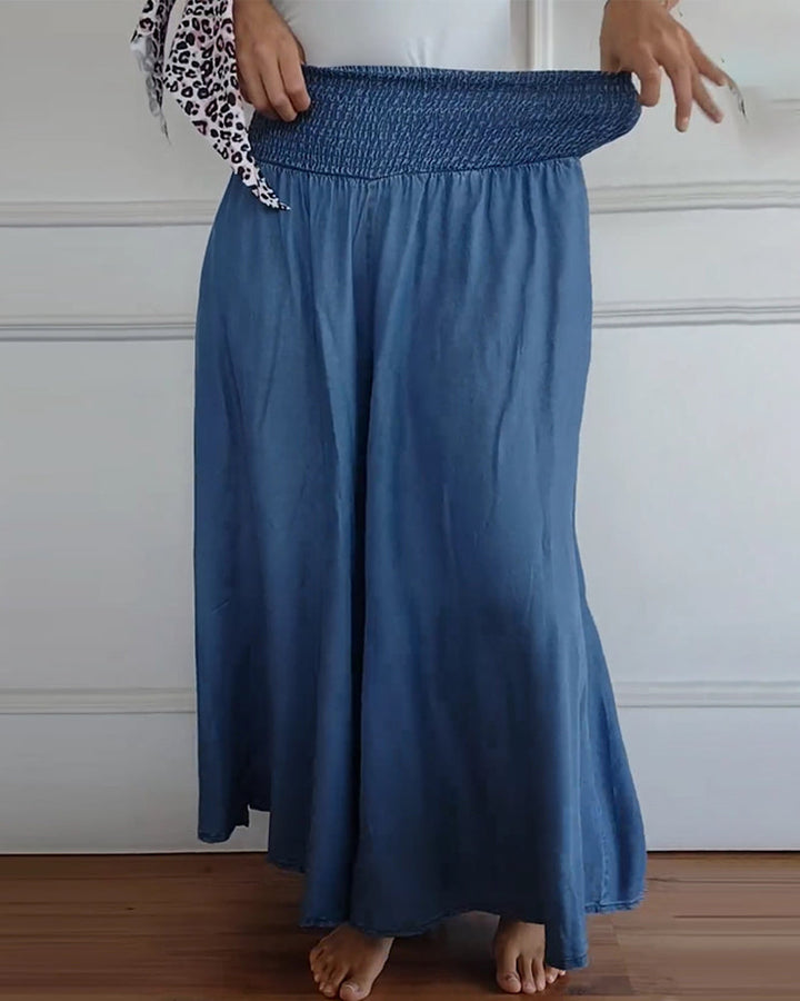 Elisa | Pantaloni a Gamba Larga