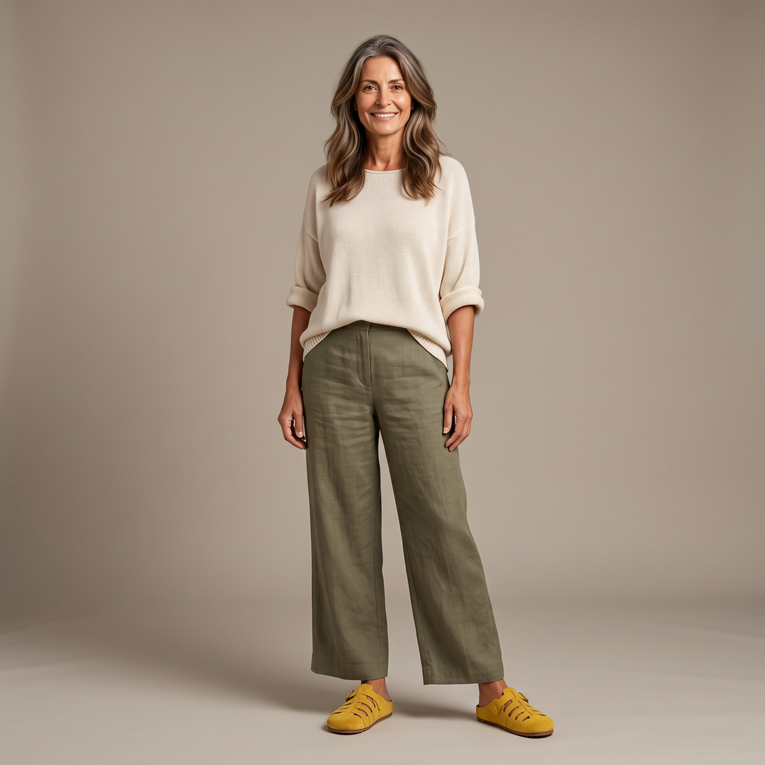 Martina sandali mules comfort - editorial studio shot