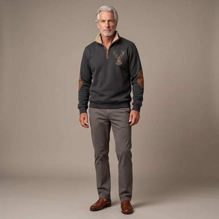 Andrea | Felpa Casual Mezza Zip