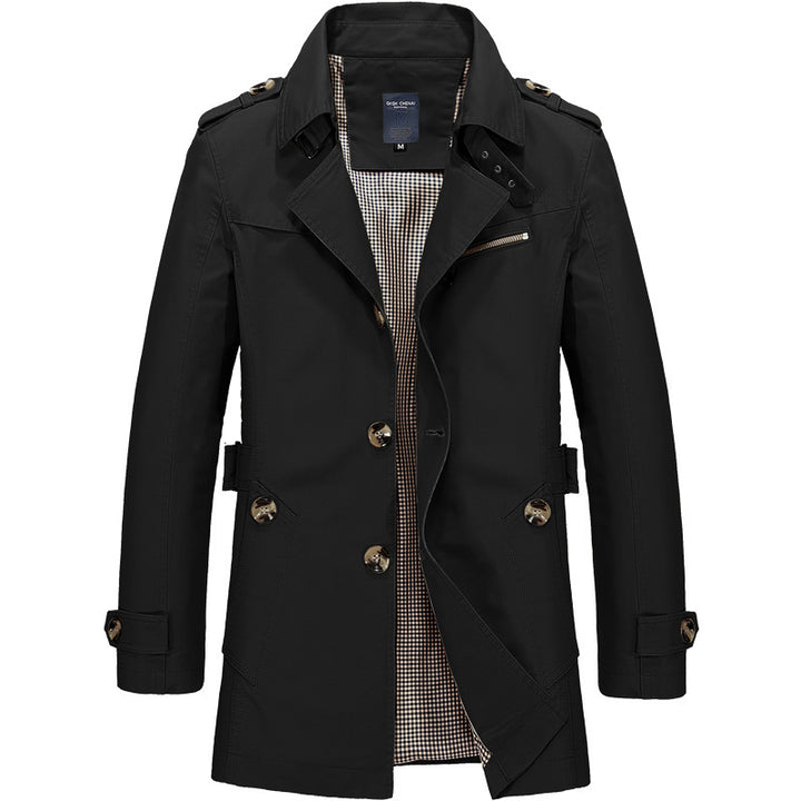 Edoardo | Trench Elegante Multitasche