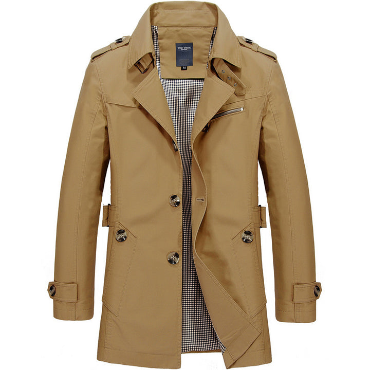 Edoardo | Trench Elegante Multitasche