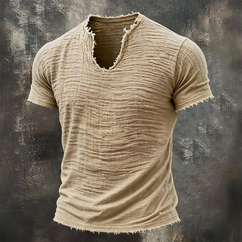 Ettore | T-shirt Vintage Scollo V