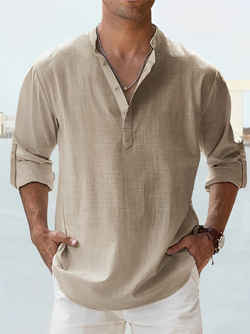 Massimo | Camicia di Lino Estiva